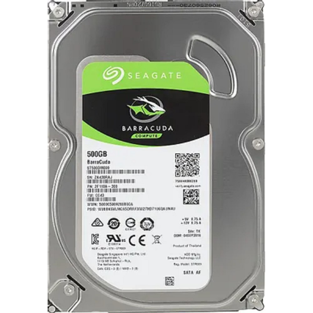 500Gb Seagate Barracuda (ST500DM009) {SATA 6 Гбит/с, 7200 rpm, 32mb buffer}