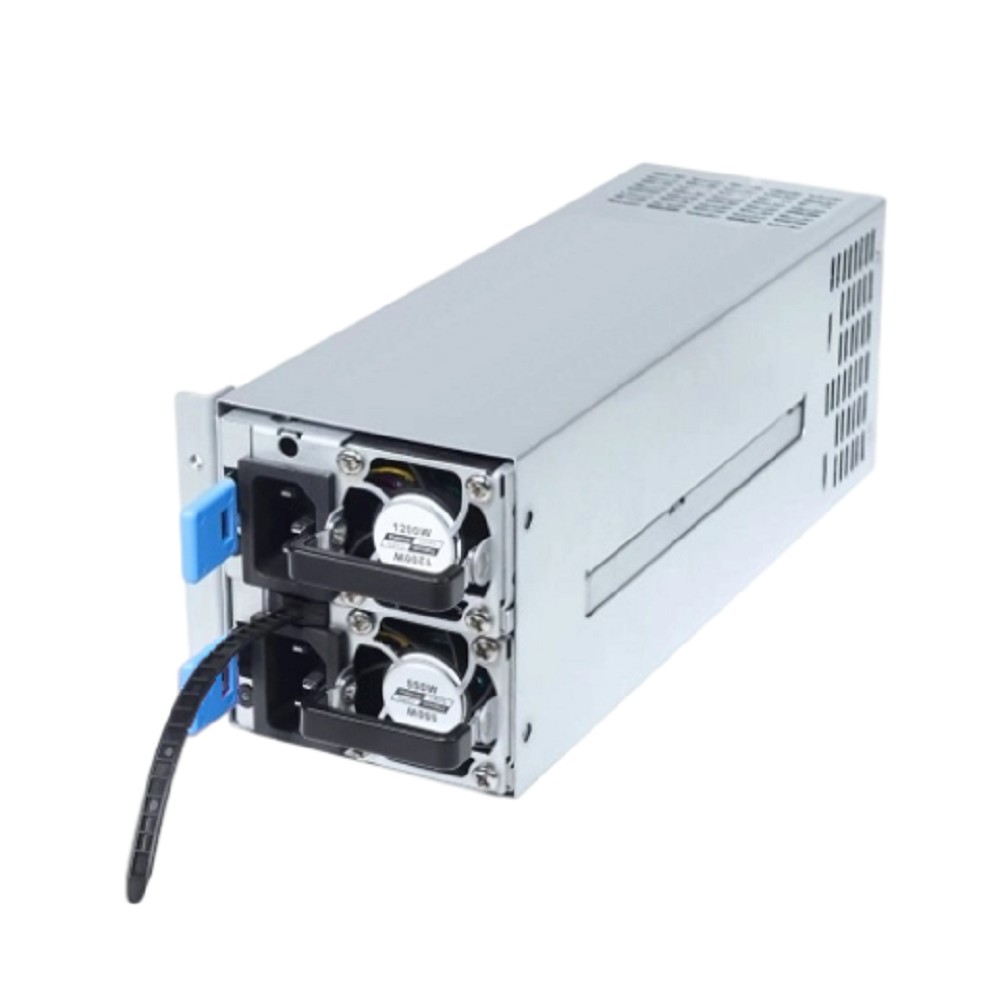 Procase MR2800P Блок питания с резервированием ATX 2U (800W+800W) КПД 94+Platinum, 225*78*84mm, CRPS, Модульные кабели, Активный PFC, +12B=65A,+5B=25A,+3,3B=25A, -12В=0,3А, 5VSB=2.5A, Входное напряжен