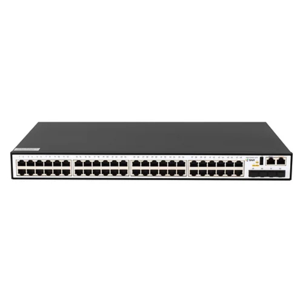 SNR SNR-S2989G-48TX Управляемый коммутатор уровня 2+, 48 портов 10/100/1000Base-T, 4 порта 1/10G SFP+, VSF HA, встроенный БП ~220V AC