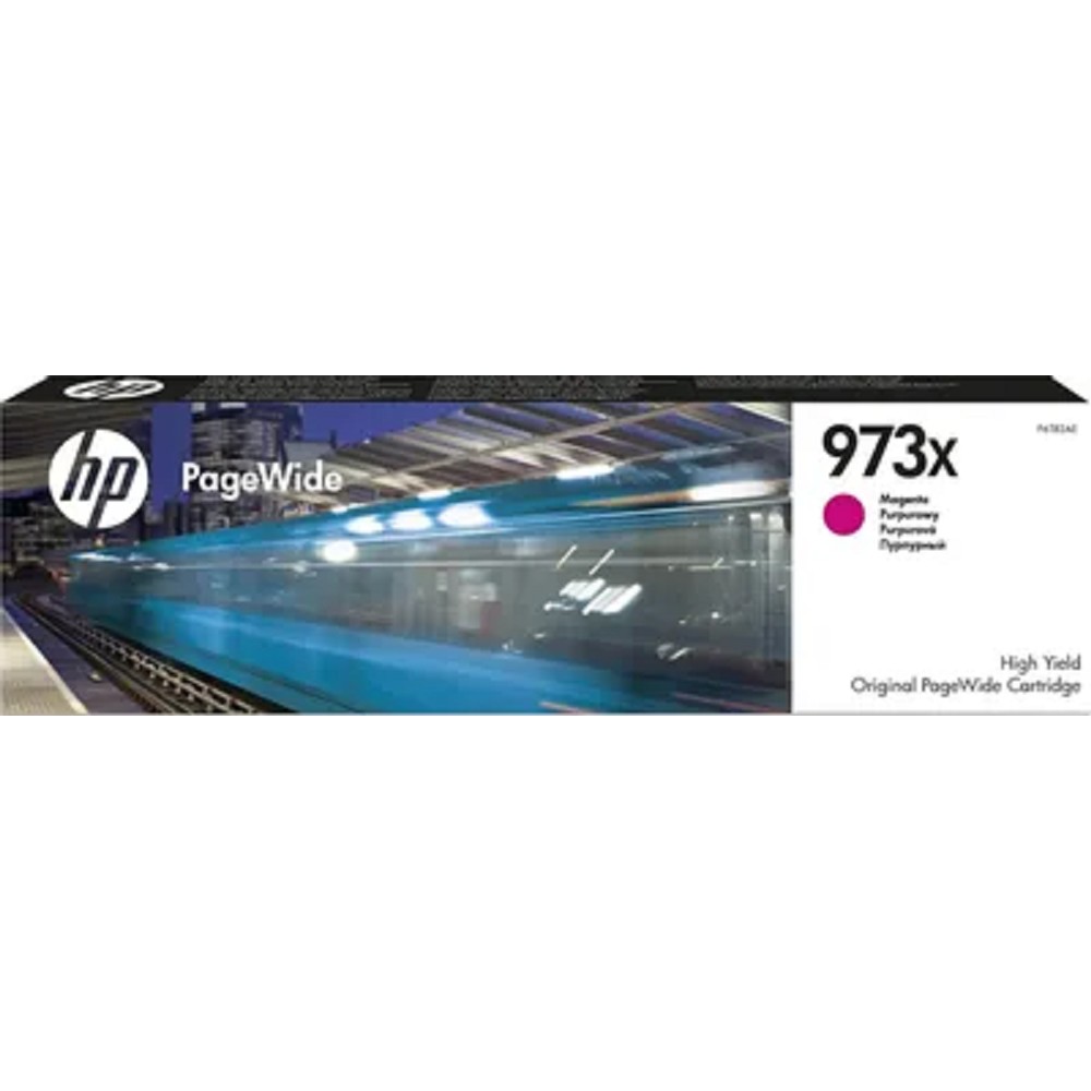 HP F6T82AE Картридж струйный №973XL пурпурный {PW Pro 477/452 (7000стр.)}