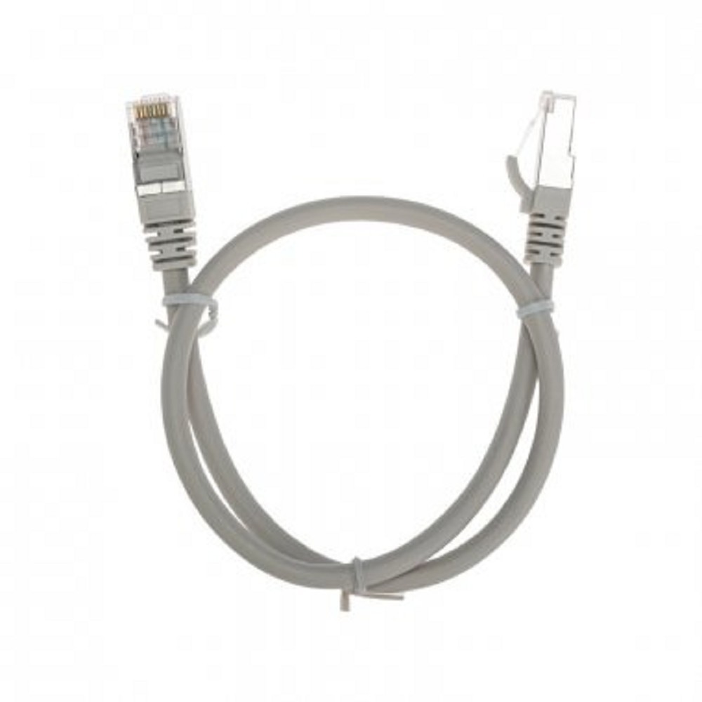 Rexant (02-0210-05) Патч-корд F/UTP, CAT 6, RJ45-RJ45, 26AWG, LSZH, серый, 0,5м