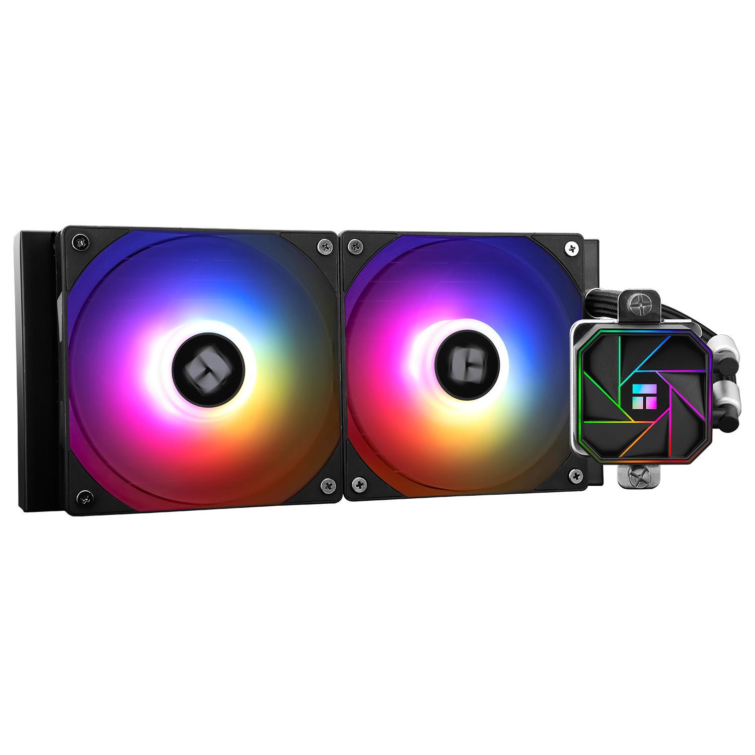 Thermalright Система водяного охлаждения Aqua Elite 240 Black ARGB V3 / 2x120mm ARGB PWM Fans / TRAE240ABV3