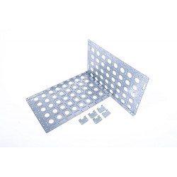 Elbox Комплект боковых монтажных панелей 19" (В800*Г300) с уголками для крепления оборудования  (EU-800.300 )