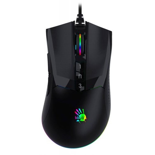 Мышь A4Tech Bloody W90 Max черный оптическая (10000dpi) USB (7but)