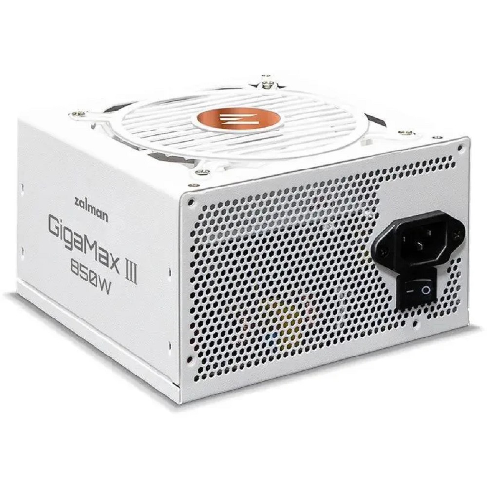 Zalman ZM850-GV3 WH   850W, ATX12V v3.0, Gen 5.0, APFC, 12cm Fan, 80+ Bronze, Retail