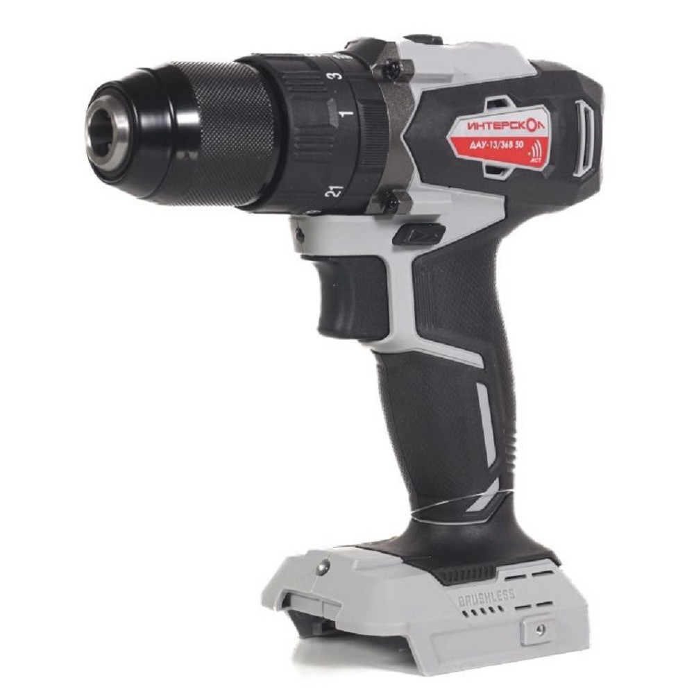 Дрель-шуруповерт Интерскол ДАУ-13/36В 50 аккум. патрон:быстрозажимной (850.0.0.70)