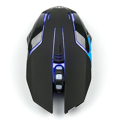 Мышь Dialog MROG-20UR Nakatomi Gaming RF 2.4G Optical - игровая, 6 кнопок+ролик, 7ми цветная подсветка