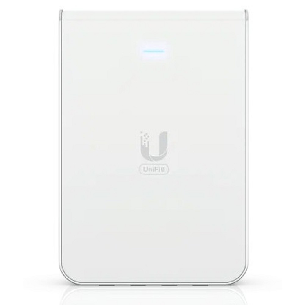 UBIQUITI U6-IW Точка доступа UniFi 6 AP In-Wall  {2,4+5 ГГц, Wi-Fi 6, 4х4 MU-MIMO, 5х 1G RJ45}