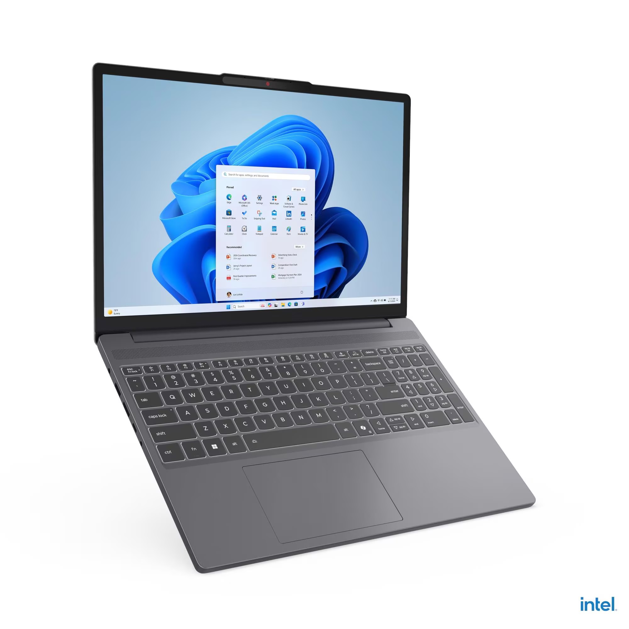 Lenovo IdeaPad Slim 3 15IRH10 [83K10032RK] Grey 15.3" {WUXGA i7-13620H/16Gb/512Gb SSD/DOS} (РФ)