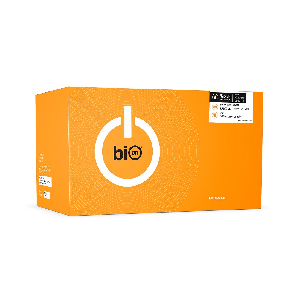 Bion BCR-TK-170/171/172/174  Картридж для Kyocera FS-1320D/1370DN (7200  стр.), Черный, с чипом