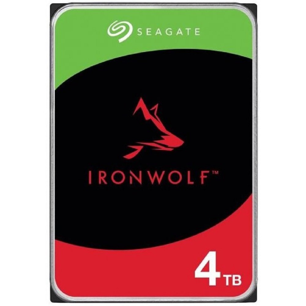 4TB Seagate Ironwolf (ST4000VN006) {SATA 6.0Gb/s, 5400 rpm, 256mb buffer, 3.5", для NAS}
