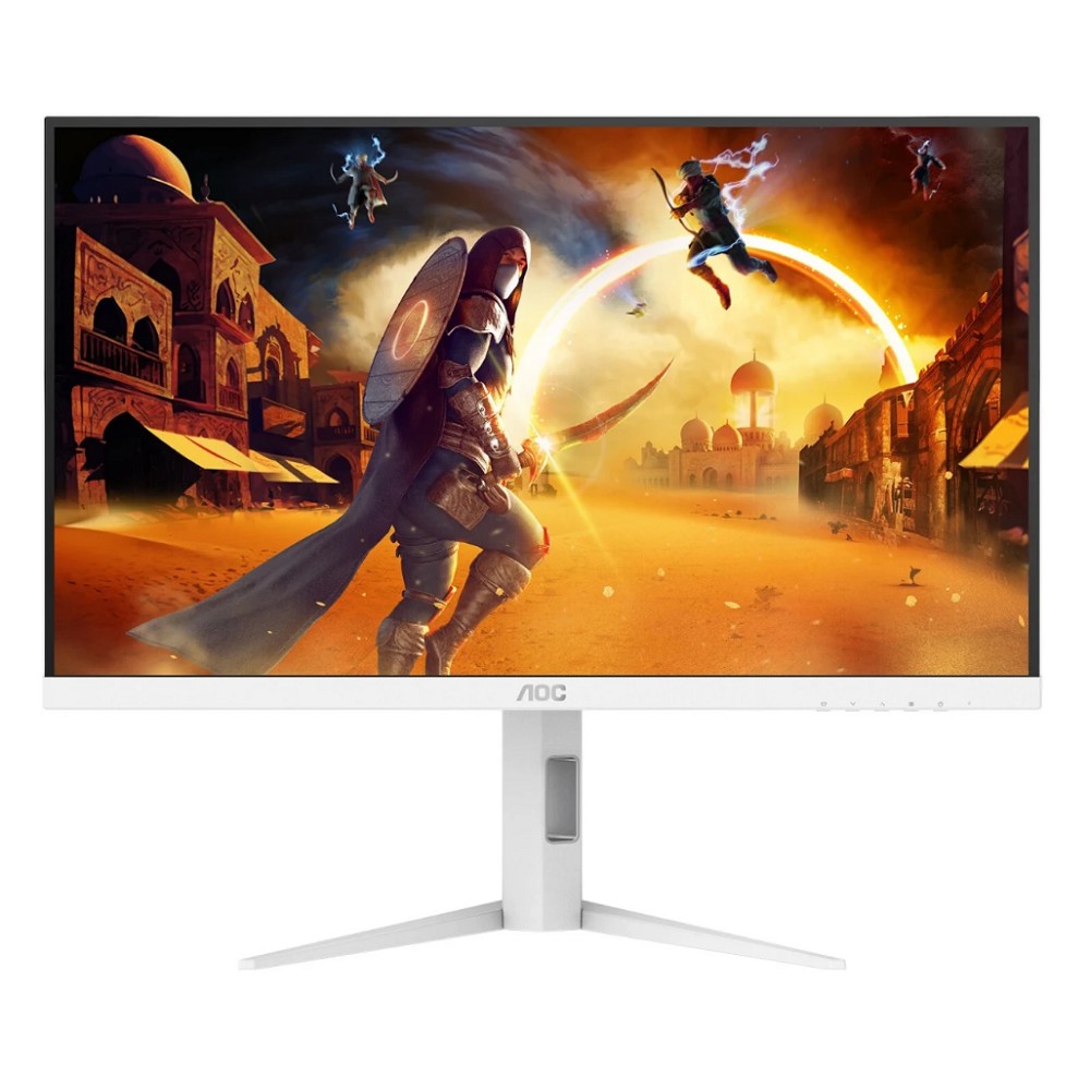Повреждение упаковки LCD AOC 27" Q27G4/WS белый {IPS 2560x1440 200Hz 0.3ms 1200:1 450cd HDMI DisplayPort}