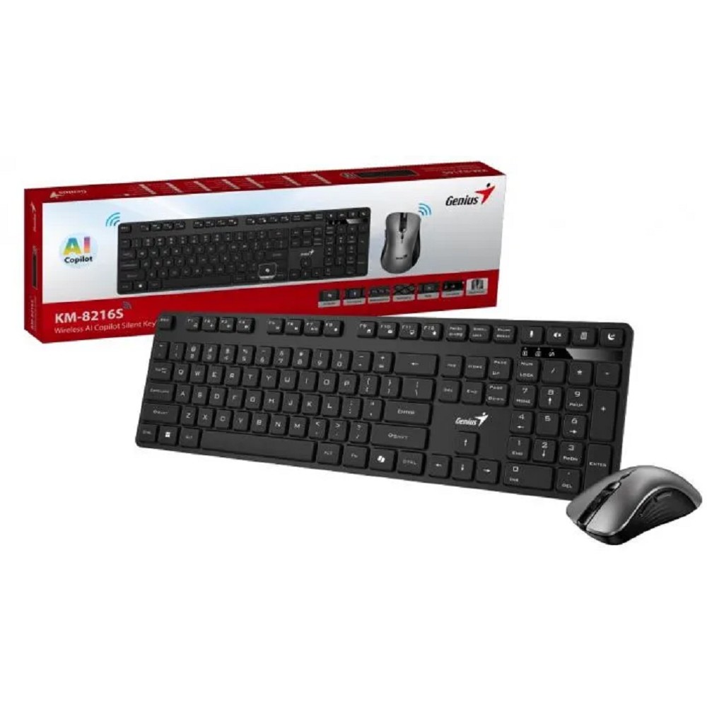 Клавиатура + мышь Genius Smart KM-8216S RU [31340018402]