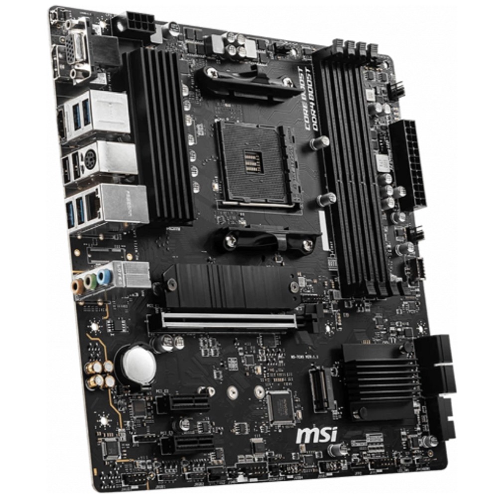 MSI B550M PRO-VDH Soc-AM4 AMD B550 4xDDR4 mATX AC`97 8ch(7.1) GbLAN RAID+VGA+HDMI+DP