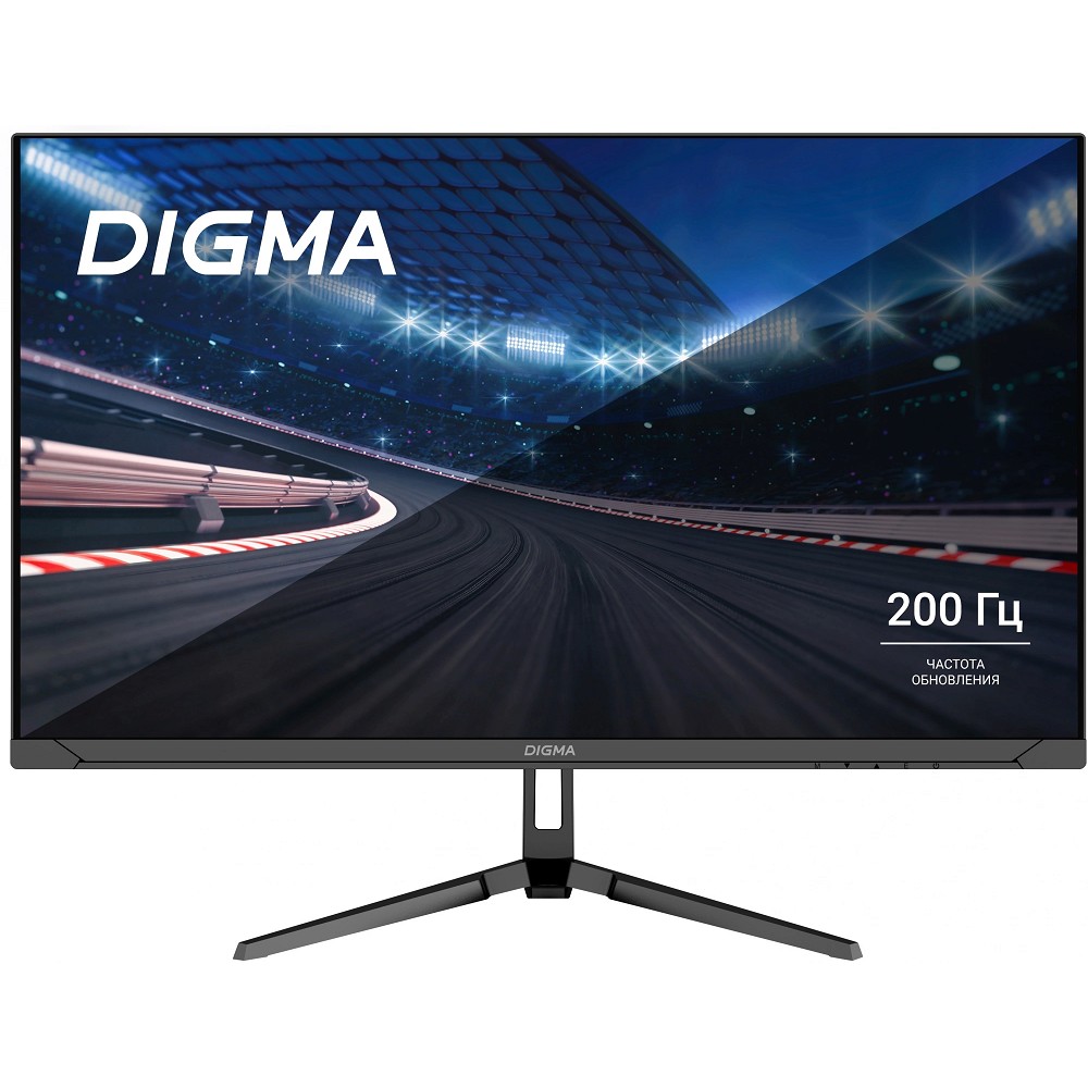 LCD Digma 23.8" Overdrive 24P410F белый {IPS 1920x1080 200Hz 2ms 300cd HDMI DisplayPort}