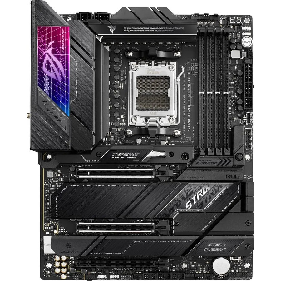 ASUS ROG STRIX X670E-E GAMING WIFI, SocketAM5, AMD X670, ATX, Ret