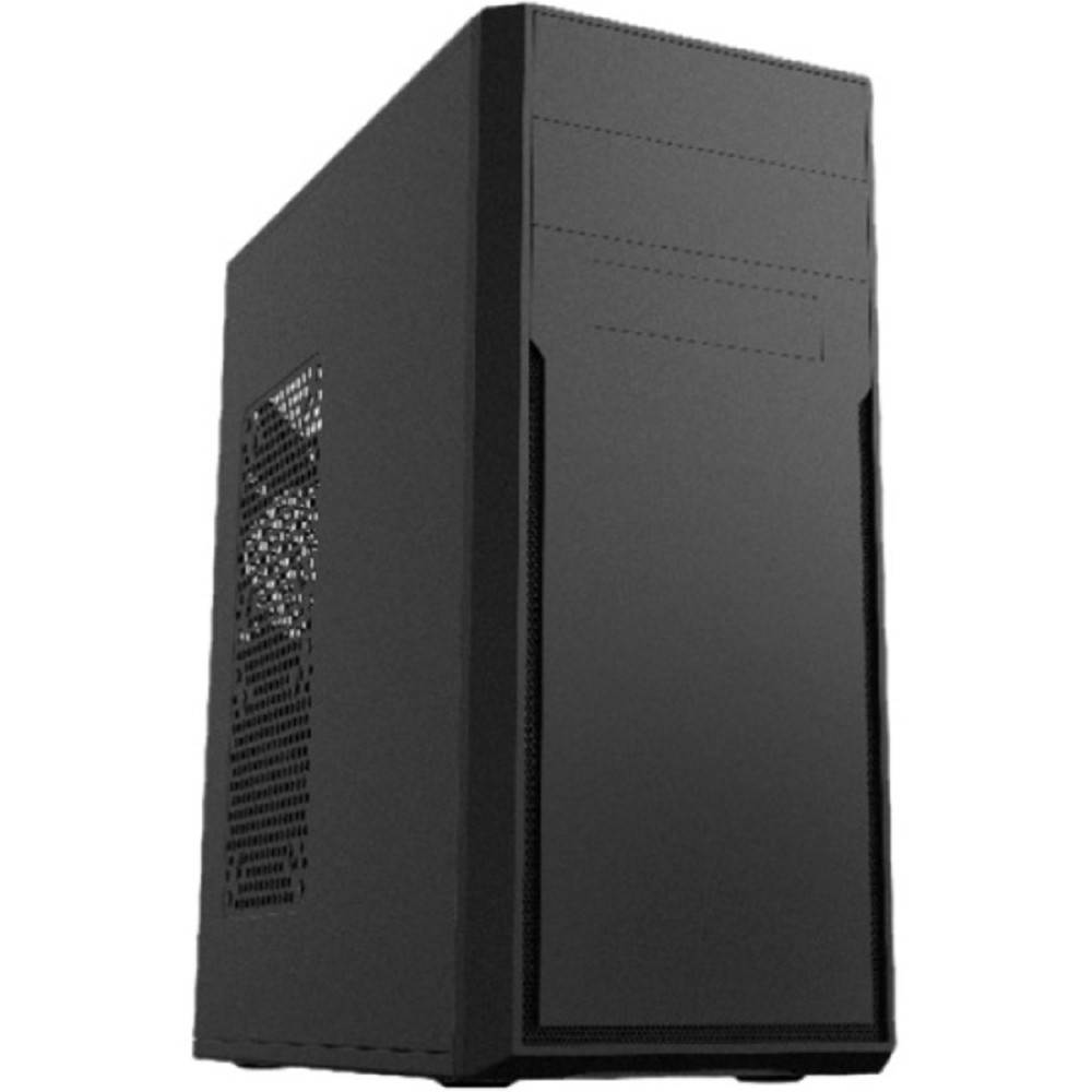 Foxline FL-302-FZ600R-U32 ATX case, black, w/PSU 600W, w/2xUSB2.0+2xUSB3.0, w/pwr cord, w/o FAN