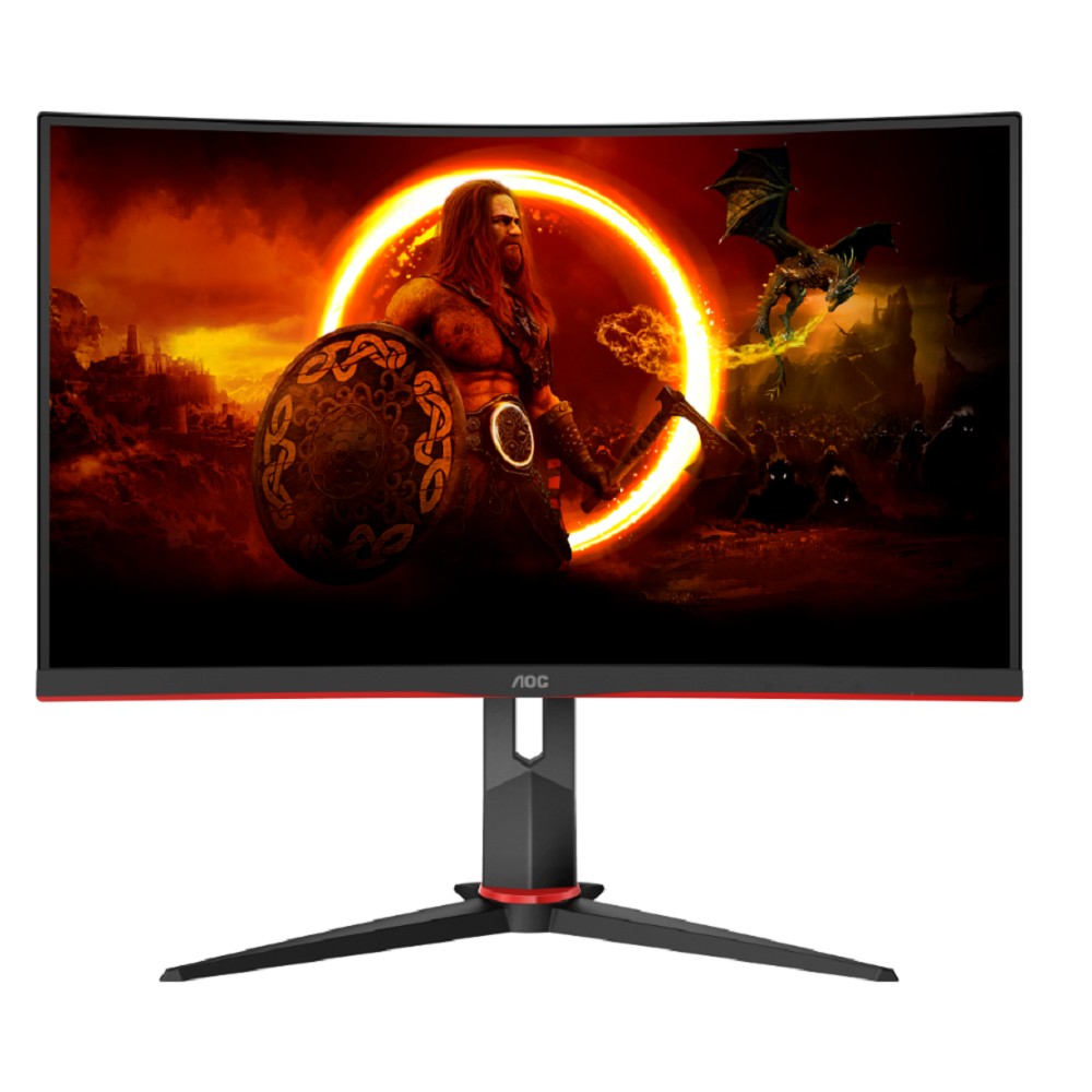 LCD AOC 27" C27G2Z3 Black-Red {VA curved 1920x1080 280Hz 0.5ms 178/178 300cd 2xHDMI2.0 DisplayPort1.2 4xUSB3.2 MM HAS}
