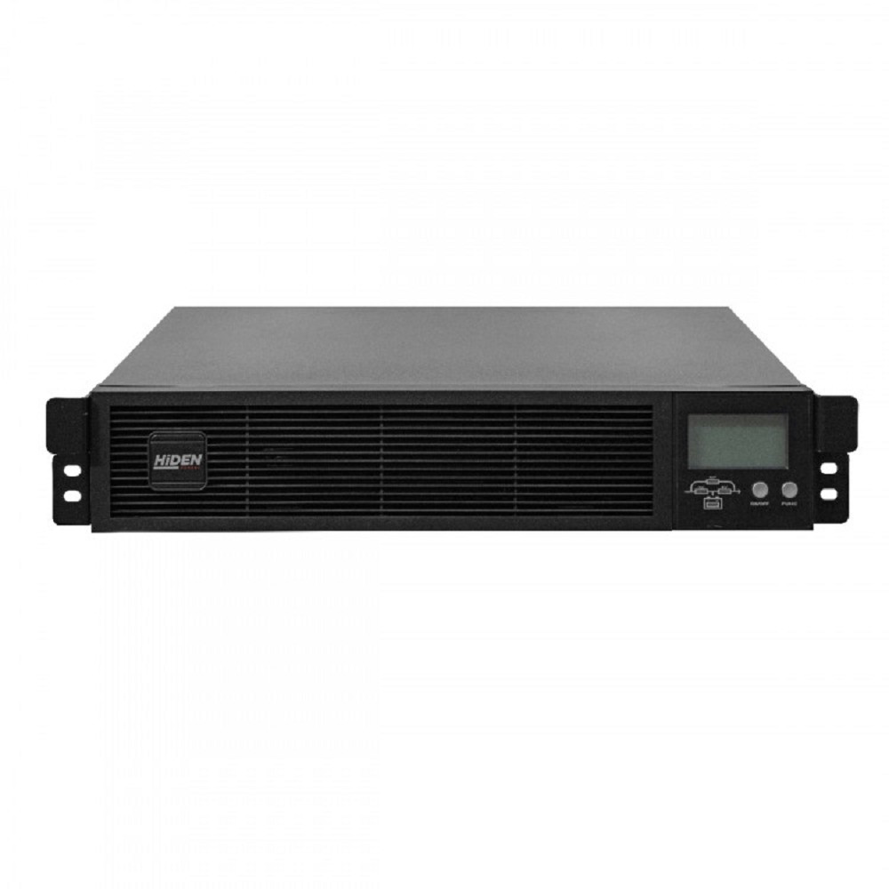 ИБП HIDEN EXPERT HE11003S-RT, встроенные акб в корпусе (9А/ч х 6шт),3 kVA/3 kW (PF=1) {C двойным преобразованием Rack/ Tower 3000 ВА / 3000, 8 *IEC-320 С13, 1 * IEC-320 С19,SNMP слот, USB, RS232}