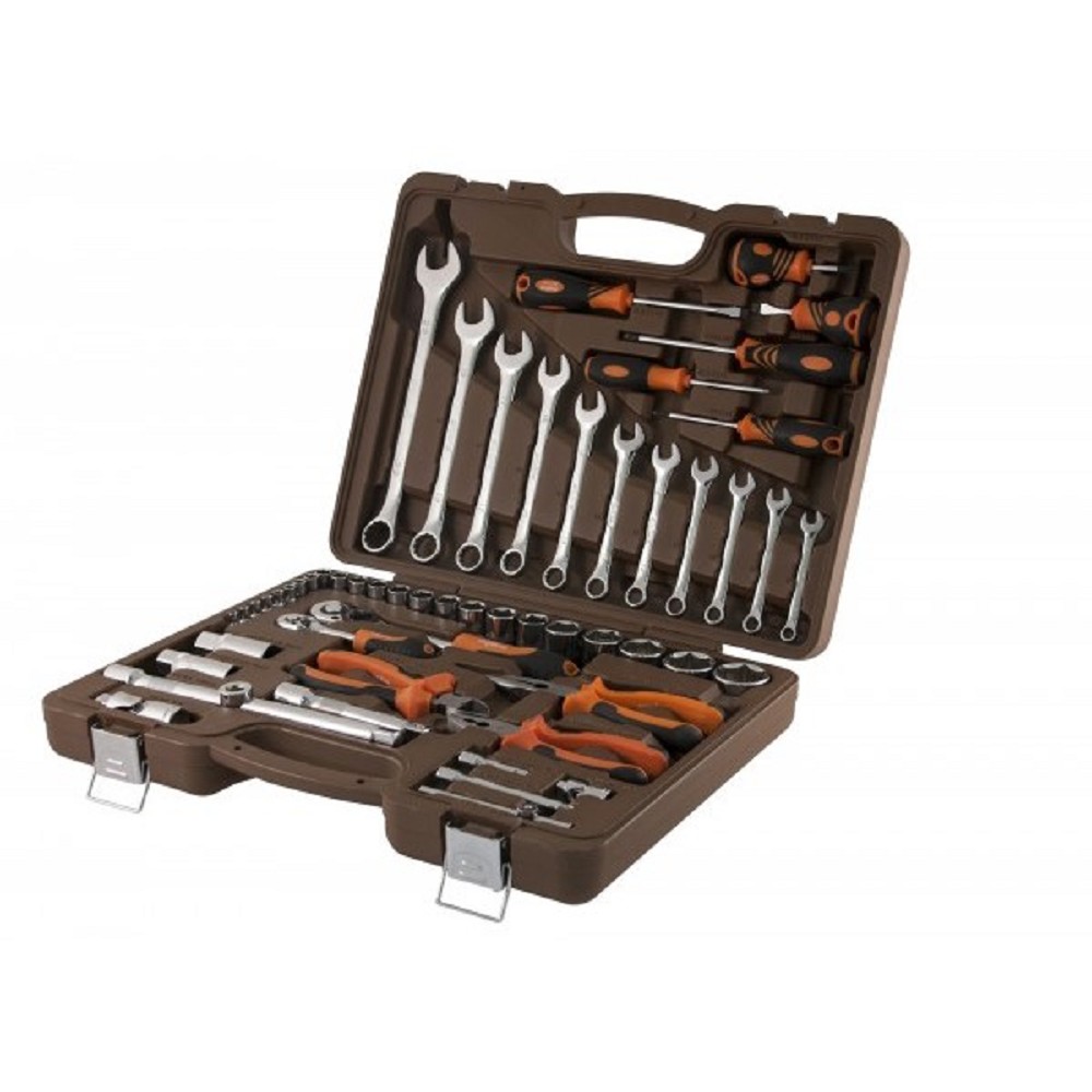 Ombra OMT55S Набор инструмента универсальный 1/4", 1/2"DR, 55 предметов