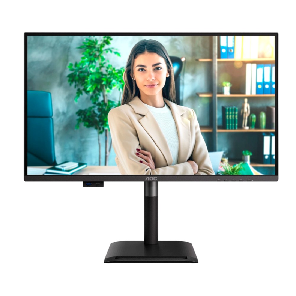 LCD AOC 27" Q27P4U {IPS 2560x1440 120Hz 4ms 350cd 2xHDMI DisplayPort 3xUSB3.2 2x2W HAS Internal Vesa}
