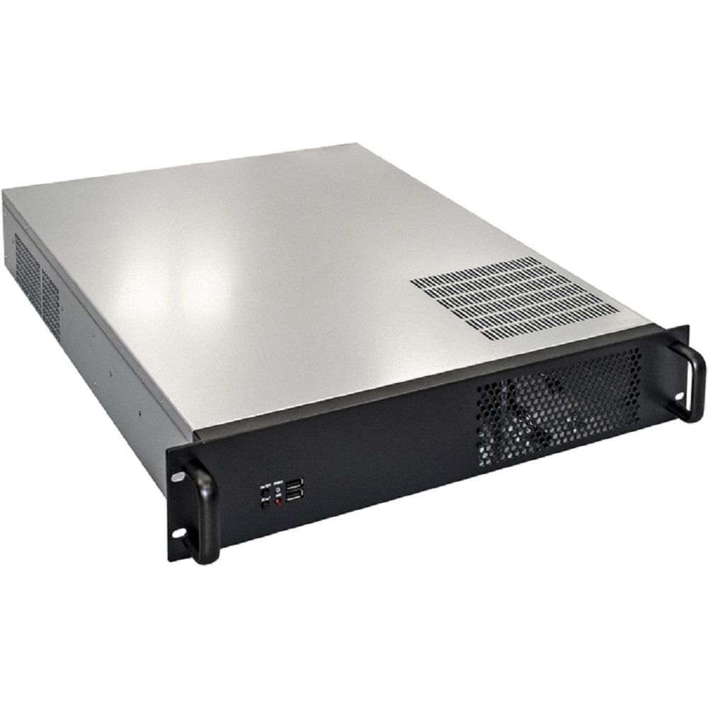 Exegate EX284976RUS Серверный корпус ExeGate Pro 2U550-08 <RM 19", высота 2U, глубина 550, БП 800ADS, 2*USB>