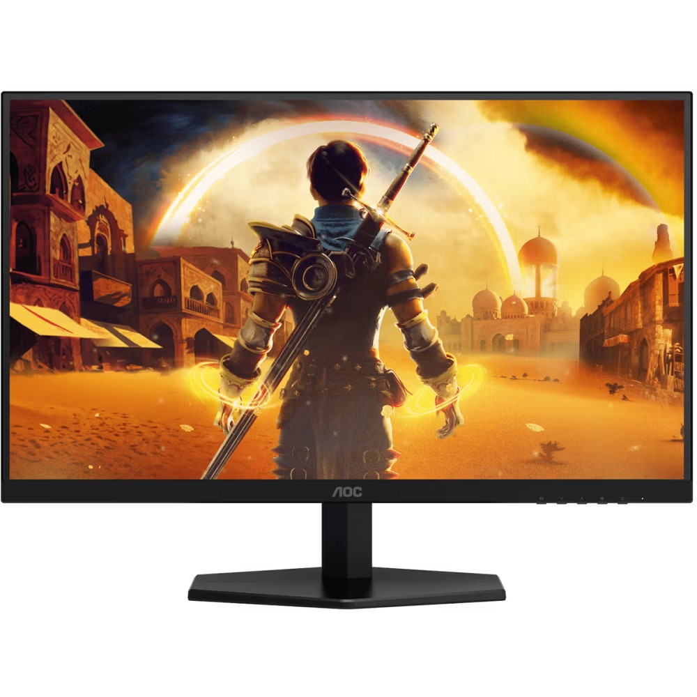 LCD AOC 27" Q27G40E Black/Red {IPS 2560x1440 180Hz 0.5/1ms 300cd HDMI DisplayPort Tilt External Vesa}