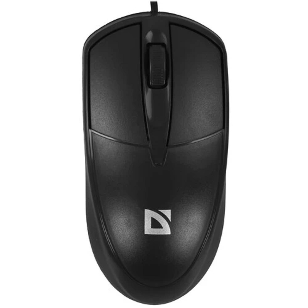 Defender Trace MB-989 {Проводная оптическая мышь, черный, 1000 dpi} [52989]