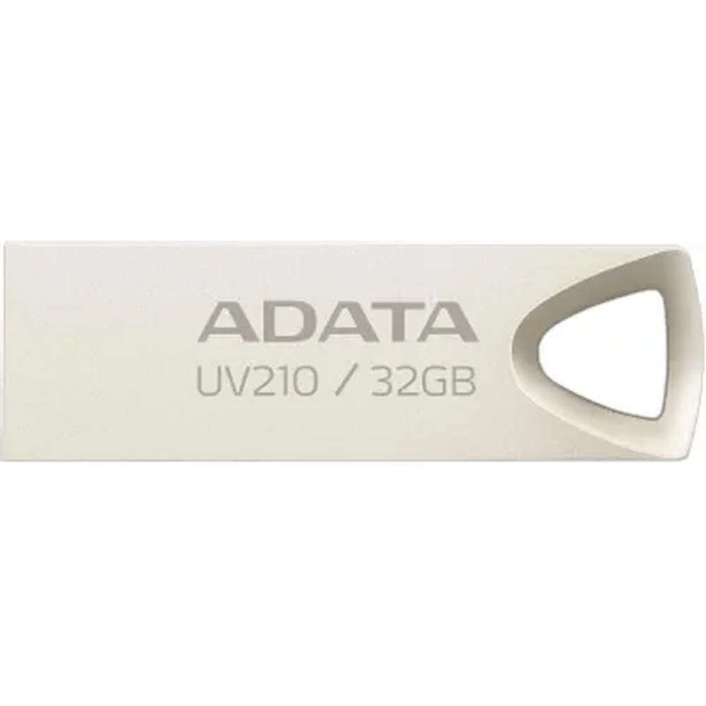 A-DATA Flash Drive 32GB UV210, USB 2.0, Металлич., Серебро