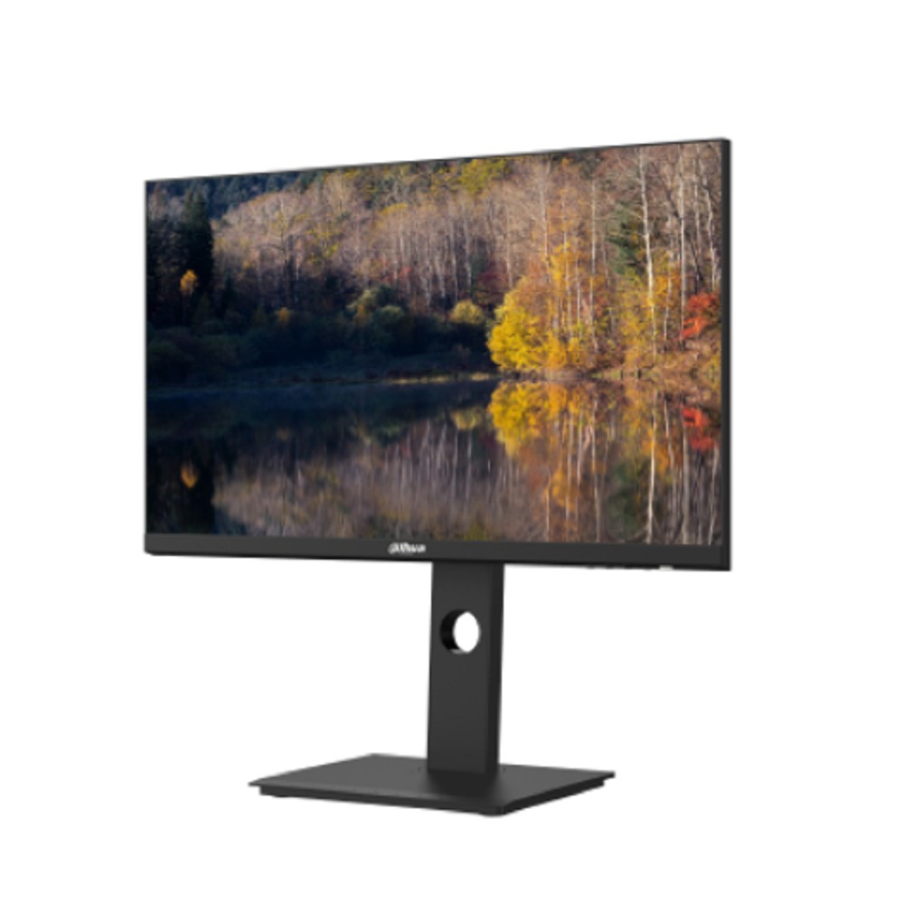 DAHUA DHI-LM24-P301A 23.8" QHD(2560x1440); IPS; ELED подсветка; 320 кд/м2; Контраст 1000:1; 75Гц; время отклика 6 мс; HDMIx1, DPx1, Type Cx1; VESA: 75*75 мм; Аудио выход x1; Регулировка по высоте;