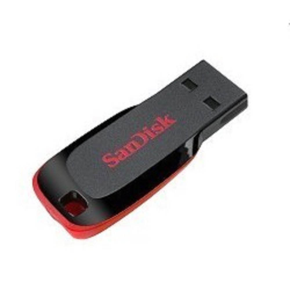 SanDisk USB Drive 16Gb Cruzer Blade SDCZ50-016G-B35 {USB2.0, Black-Red} 