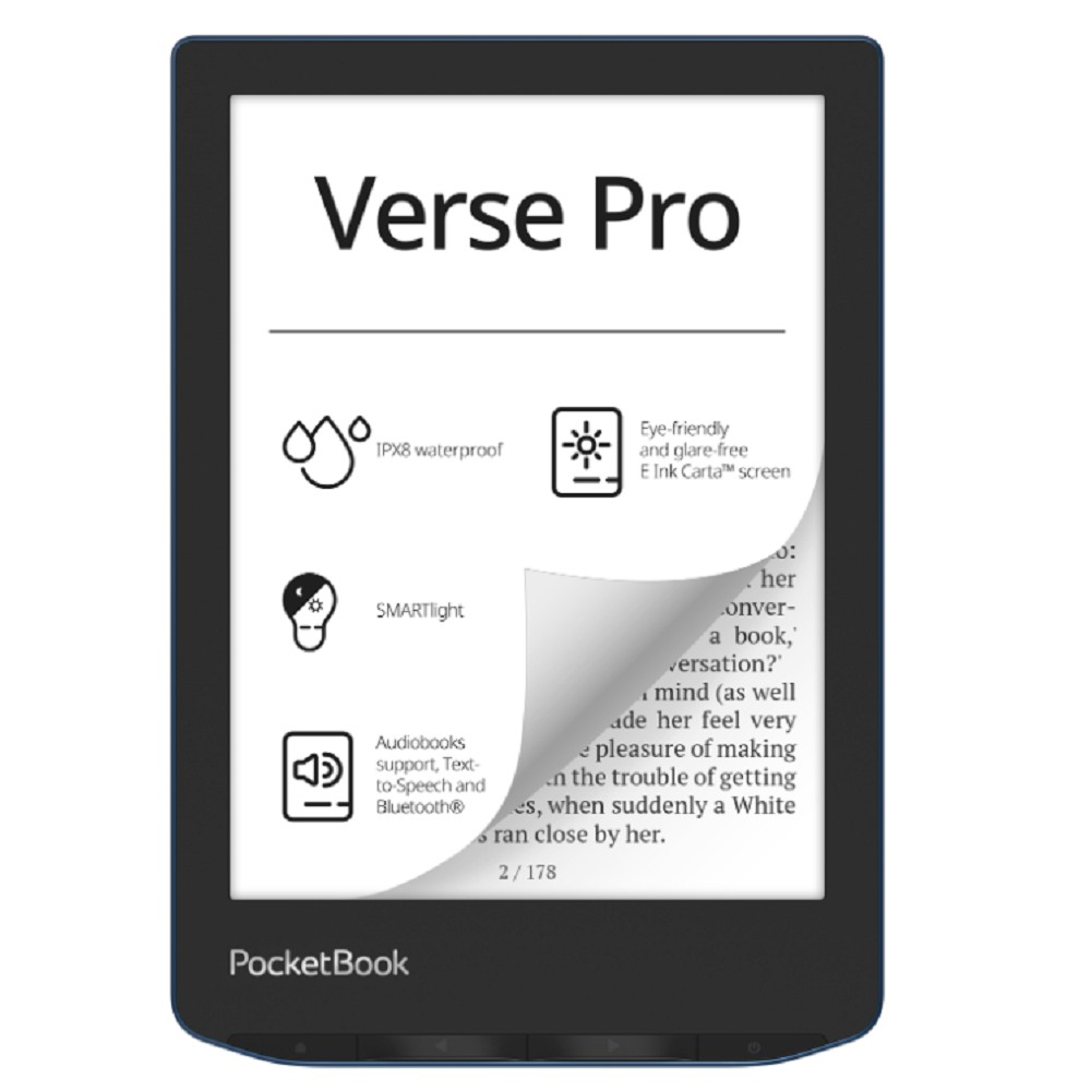 Электронная книга PocketBook 634 Verse Pro Azure