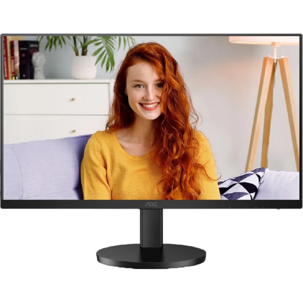 LCD AOC 27" U27B3CF Black {IPS 3840x2160 60Hz 4ms 350cd HDMI 2xUSB USB-C(65W) 2x2W Tilt Vesa}