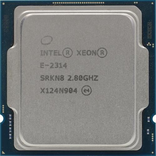 CPU Intel Xeon E-2314 (Rocket Lake, LGA1200 4C/4T, 2.8/4.5GHz, 8MB, 65W) OEM 