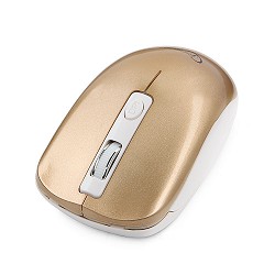 Повреждение упаковки Gembird MUSW-400-G Gold USB { Мышь беспров., 3кн.+колесо-кнопка, 2.4ГГц, 1600 dpi, бесшумный клик}