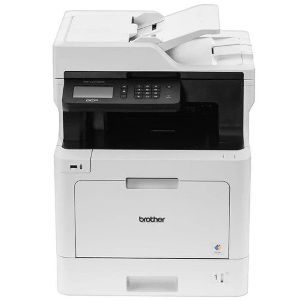 Brother DCP-L8410CDW МФУ, A4, цветной лазерный, 31стр/мин, 512Мб, дуплекс, ADF50, GigaLAN, WiFi, USB (старт.картриджи 3000/1800стр)(DCPL8410CDWR1)