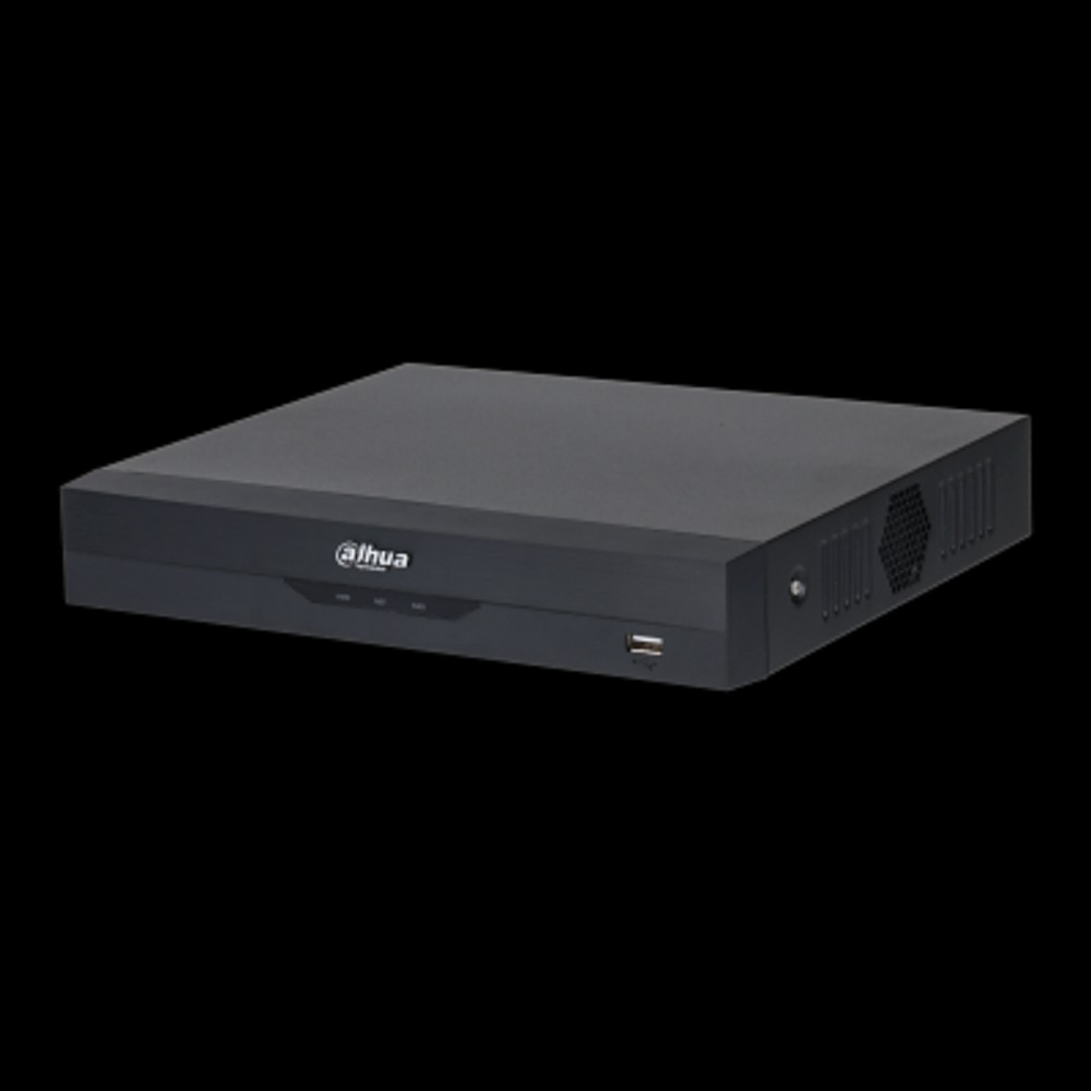 DAHUA DH-XVR4116HS-I/T 16-канальный HDCVI-видеорегистратор c SMD ; HDCVI, AHD, TVI, IP, CVBS; 1 SATA III до 16Тбайт; видеоаналитика 1 HDMI, 1 VGA; сеть: 1 RJ45 100Мбит/с; аудиовх/вых: 1/1