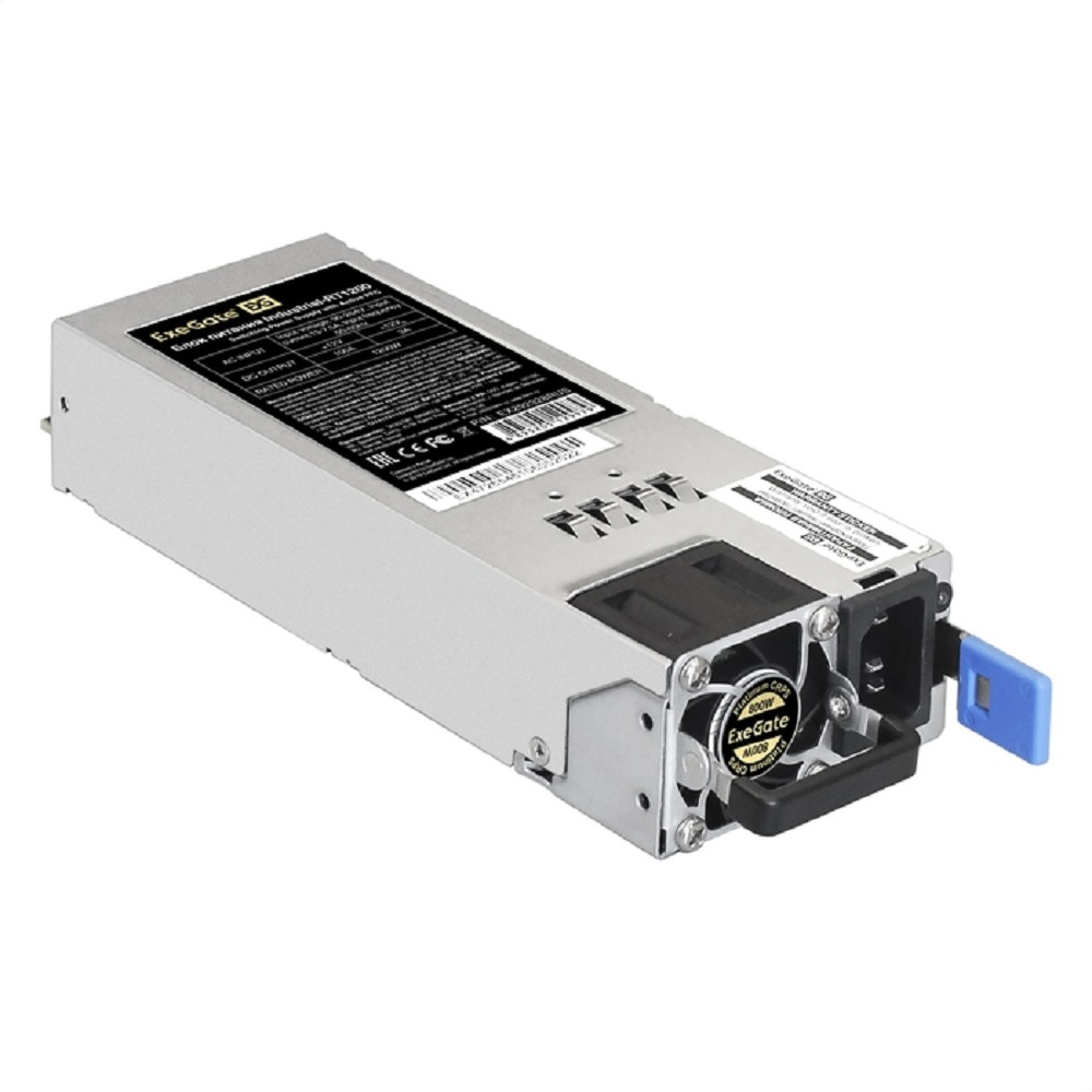 Exegate EX292326RUS Серверный БП (модуль к RTS800 Redundant) 800W ExeGate Industrial-RT800 (APFC, КПД 94%(80 PLUS Platinum), 4 cm fan)