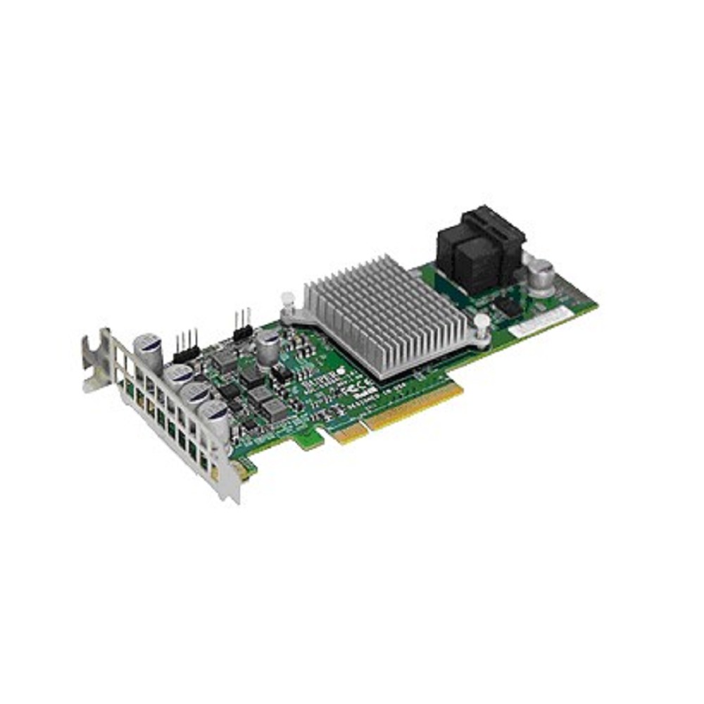 Supermicro AOC-S3008L-L8I Контроллер 8 internal ports, low-profile, 12Gb/s per port- Gen-3, 63HDD - RAID 0,1,10
