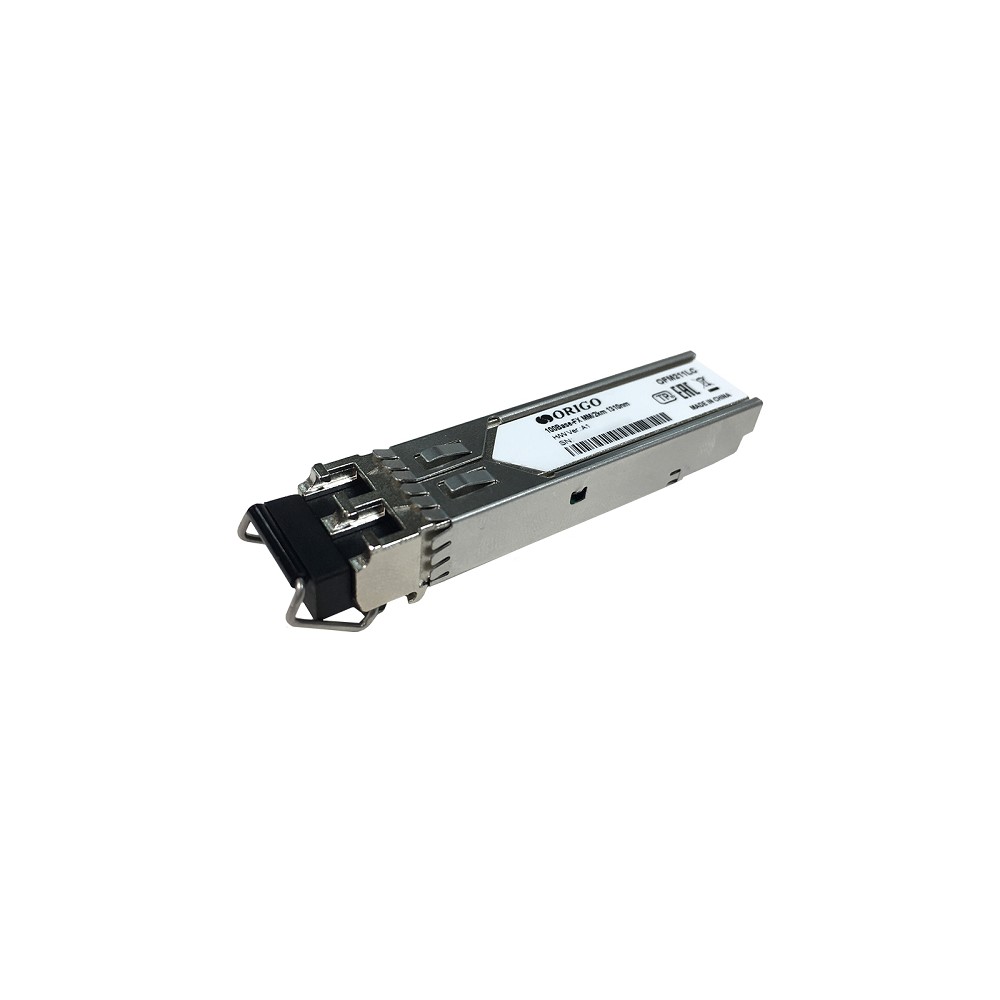 ORIGO OFM211LC/A1A SFP-трансивер с 1 портом 100Base-FX для многомодового оптического кабеля (до 2 км, разъем Duplex LC)