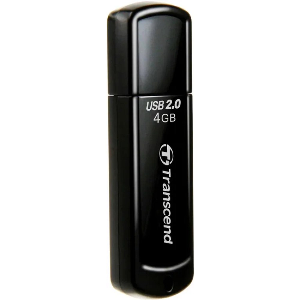 Transcend USB Drive 4Gb JetFlash 350 TS4GJF350 черный {USB 2.0}