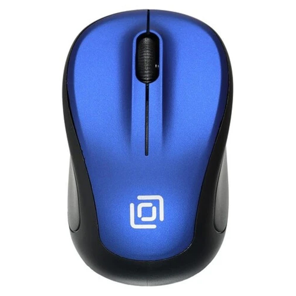 Oklick 665MW черный/синий оптическая (1000dpi) беспроводная USB (3but) [1025132]