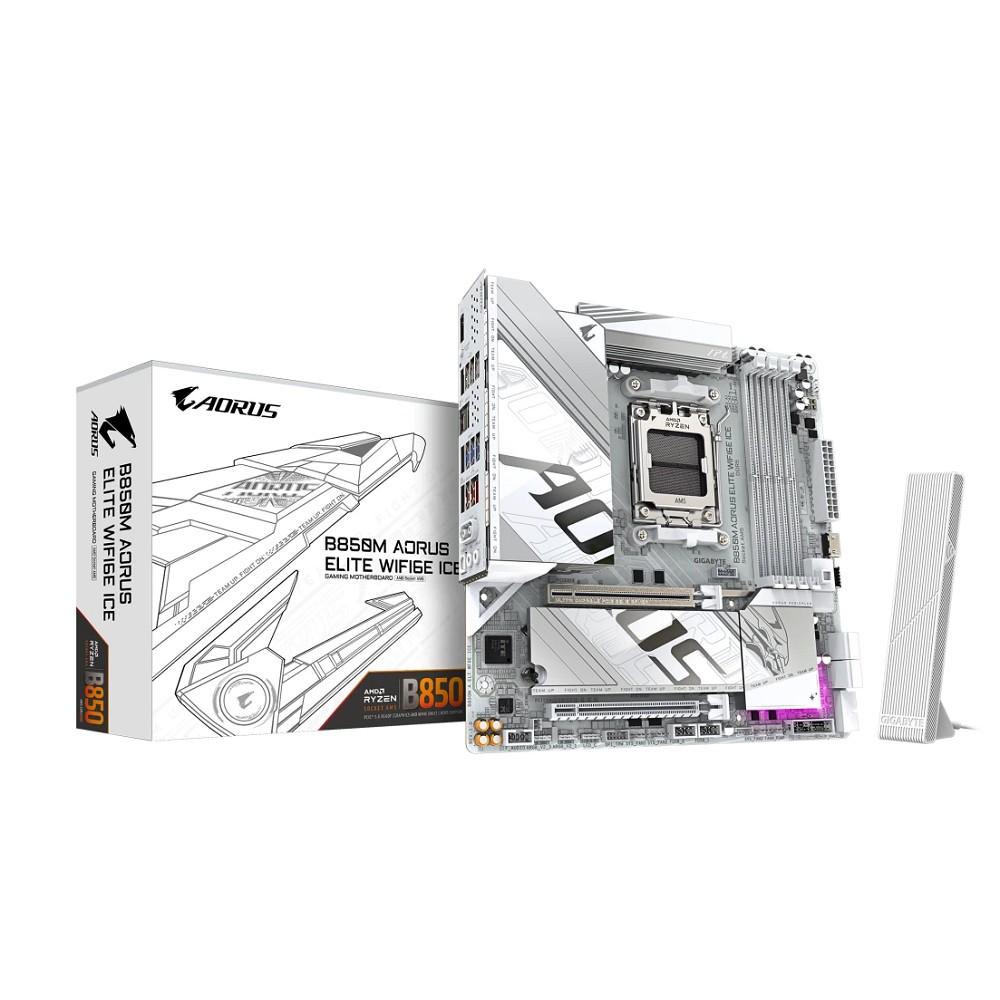 Gigabyte B850M AORUS ELITE WIFI6E ICE, RTL