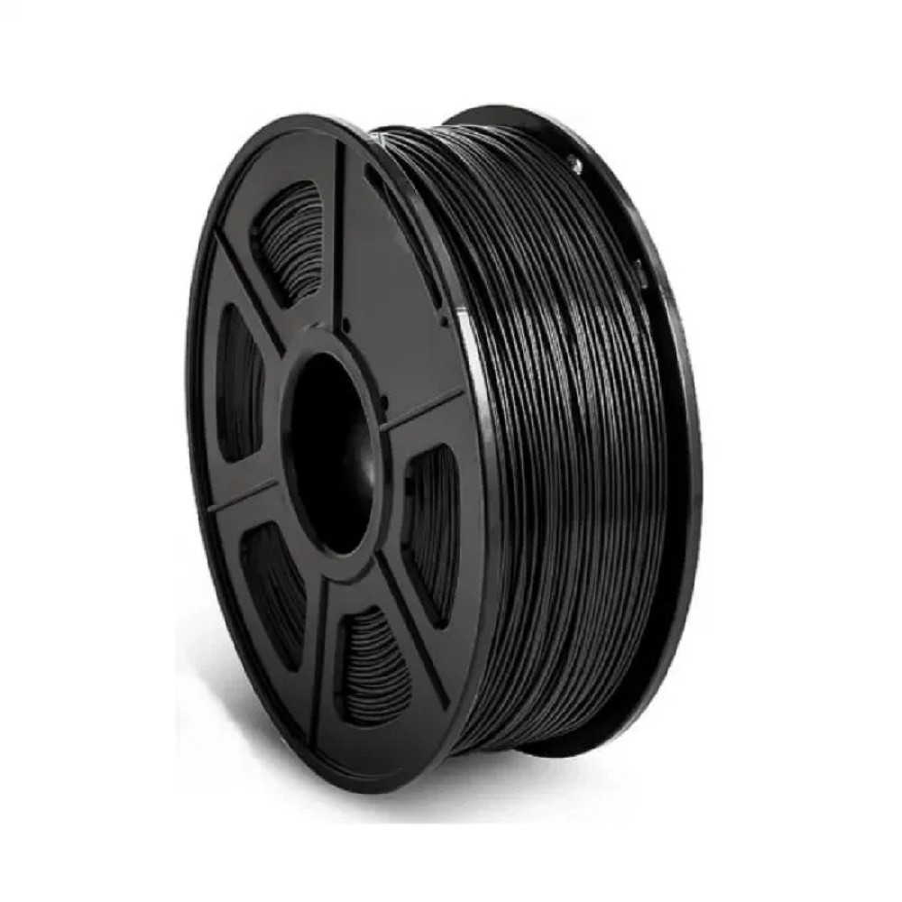 Филамент NVPRINT ABS Black для 3D печати диаметр 1.75мм  длина 330 метров  масса 1 кг
