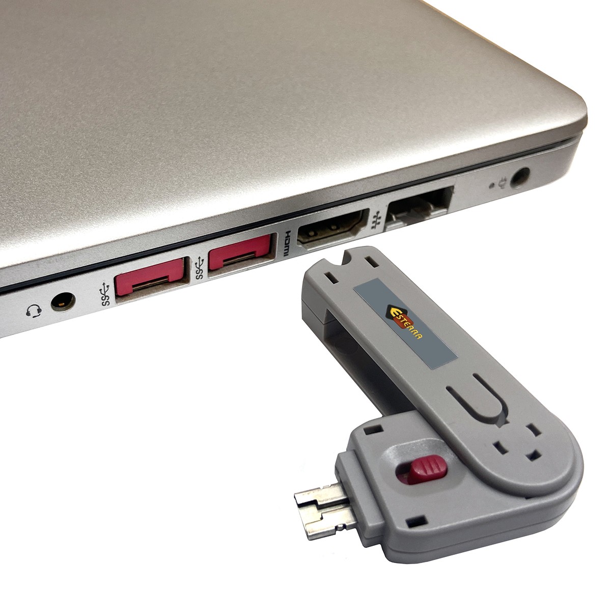 Espada USB блокиратор портов (в комплекте 10 заглушек) ELock10, Esterra (46006)