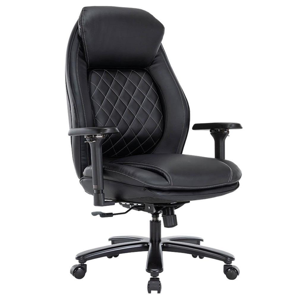 Офисное кресло Chairman CH403 экокожа, черный (7145953)