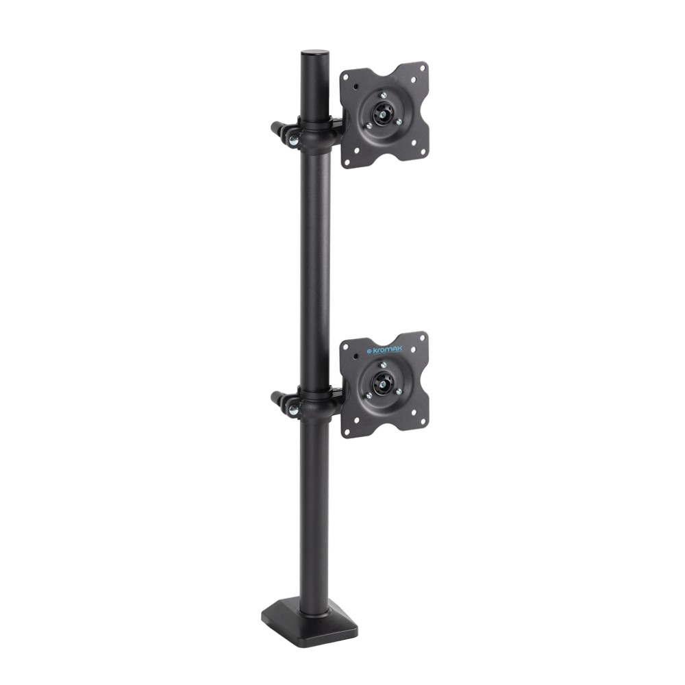 Kromax OFFICE-5 серый 15"-32" макс.12кг настольный поворот и наклон [20223] (632282)
