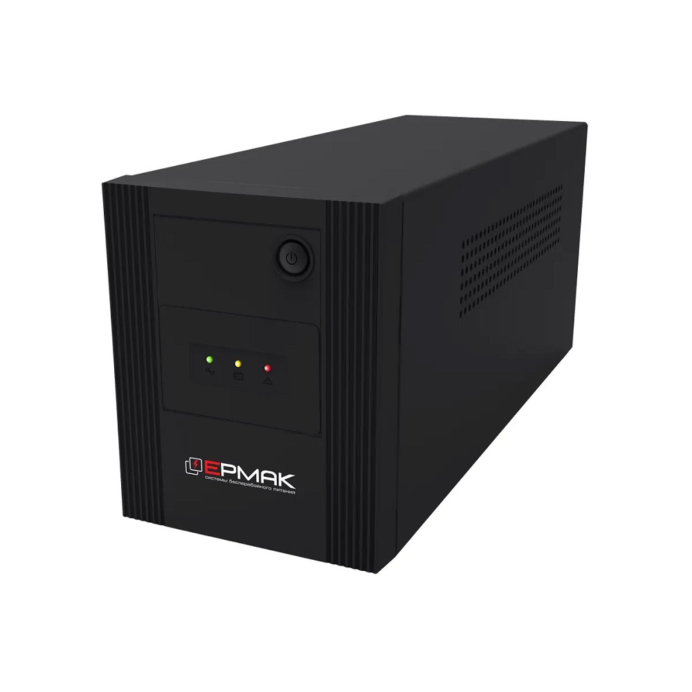 Ермак Н 1200 ОПТИМА СБП ЕРМАК 220-220.1,2-64-ВНЛ (1200ВА/720Вт, LED светодиоды, Schuko x 2 шт. + IEC С13 x 2 шт., AVR, USB порт) ID 1111231