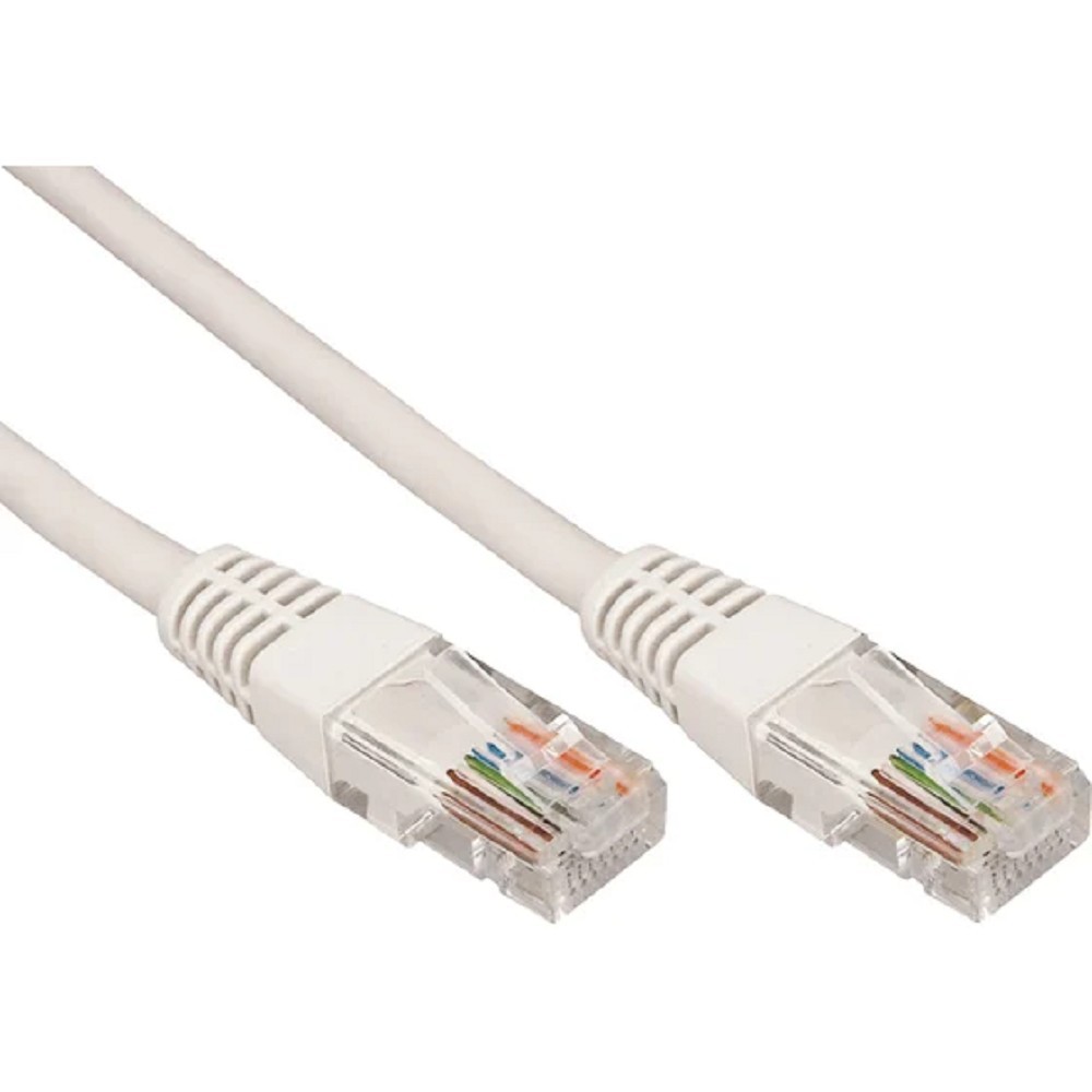 Rexant (18-1005) Шнур коммутационный, патч-корд, U/UTP RJ45-RJ45 CAT 5e, PVC, серый, 2м