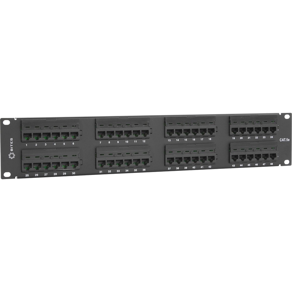 5bites Патч-панель PPU55-02 UTP / 5E / 48P / KRONE / 110 / DUAL IDC / 2U / 19"
